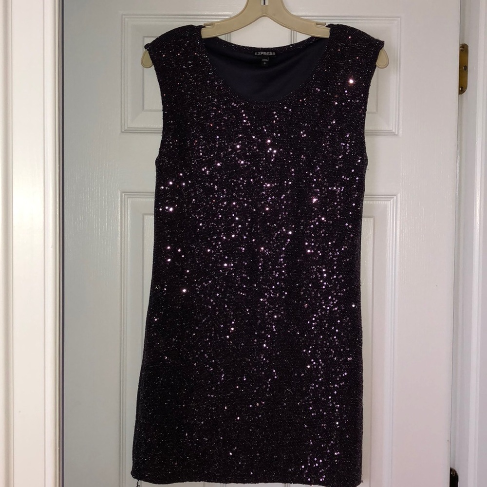 Dark purple sparkles!